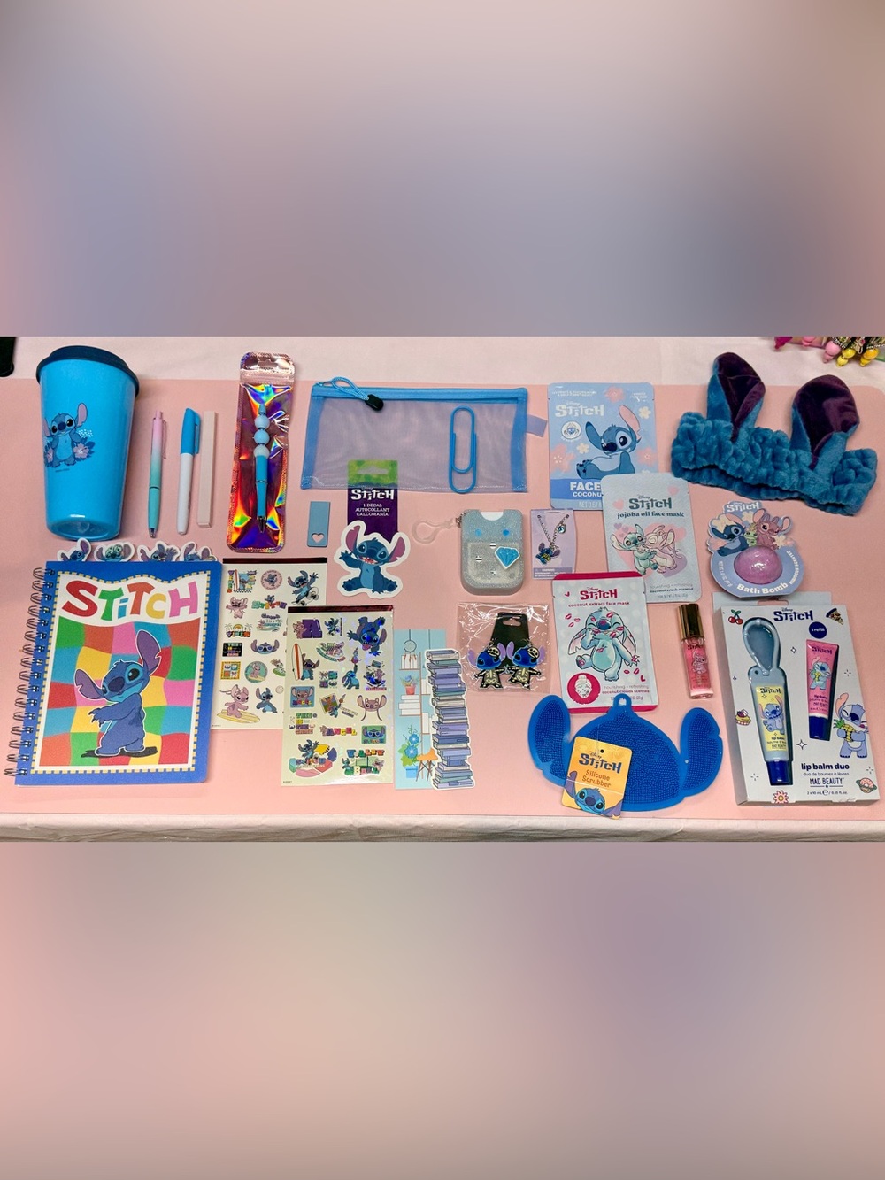 Stitch bookish and beauty Bundle - Blue
